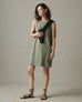 Women's Muscle Tee Dress - Light Fatigue
